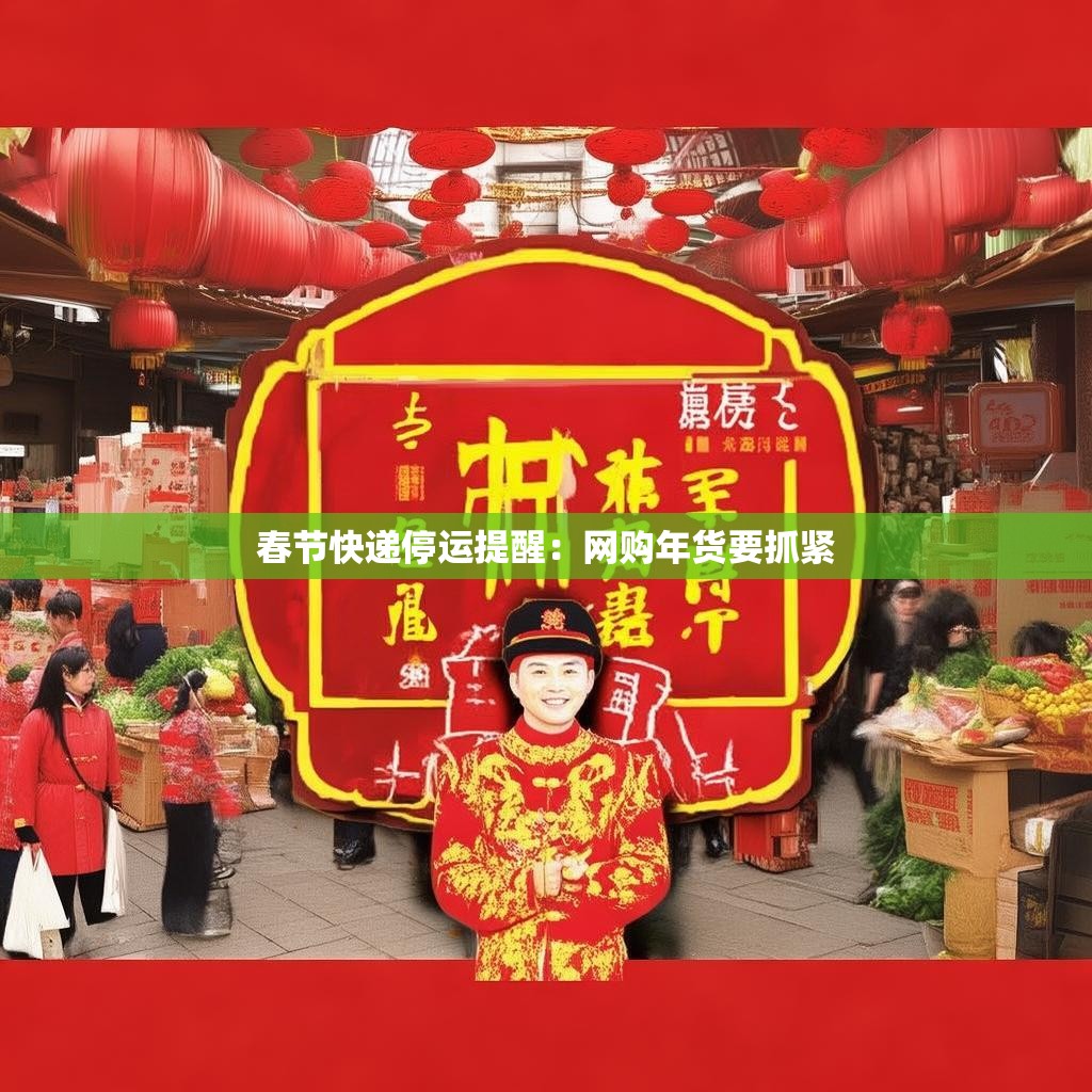 详细阅读:春节快递停运提醒:网购年货要抓紧 春节快递停运提醒:网购年货要抓紧